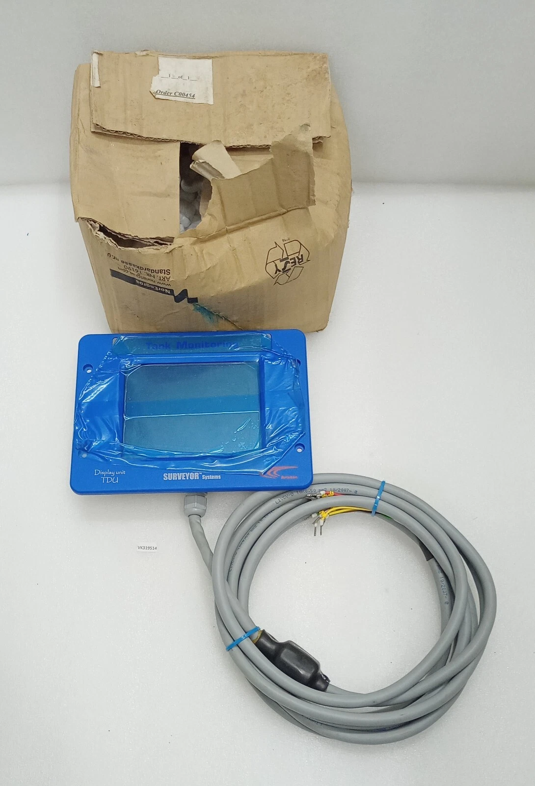 ARISTON TDU Tank Monitoring Surveyor Systems TDU REV 3 Display Unit Ariston