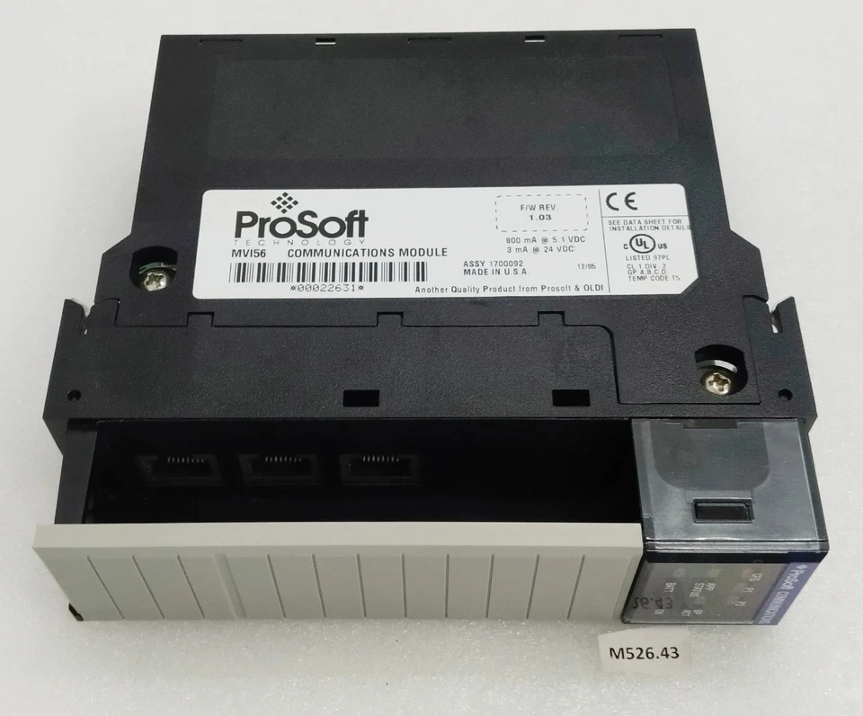 Prosoft Technology Communication Module MVI56-MCM MVI56